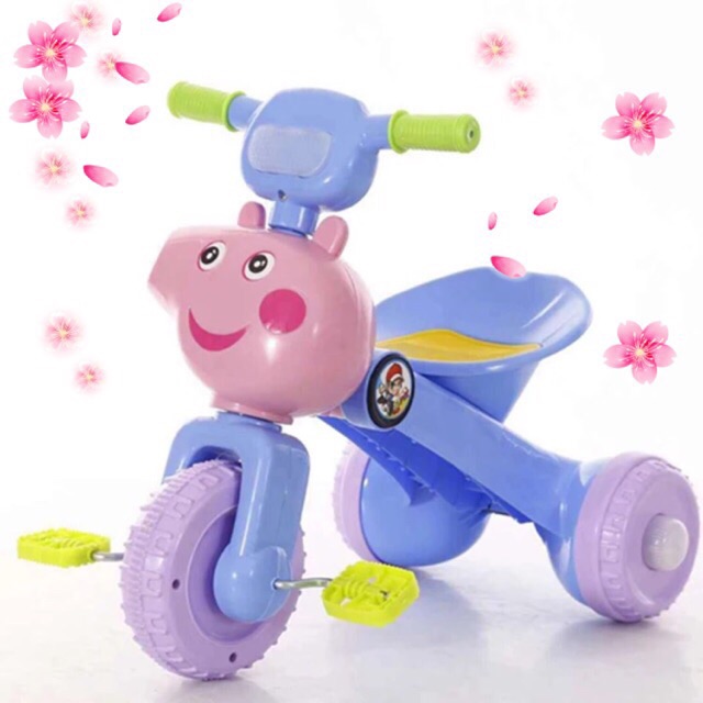 XE ĐẠP BA 3 BÁNH CÚT KÍT CHO 1-4T PHÁT SÁNG GẤP GỌN