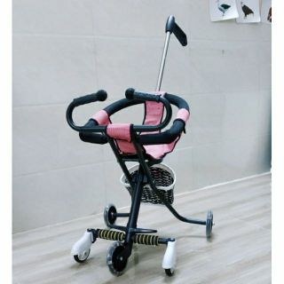 Xe đẩy 5 bánh tay cong