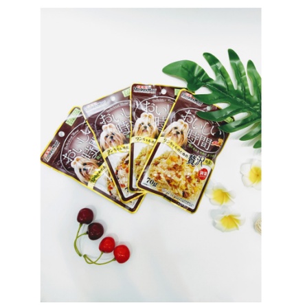 Pate Doggy Man cho chó vị bò, gà và rau củ tươi hàng cuất khẩu Nhật Bản 70gr - Thaivucattery