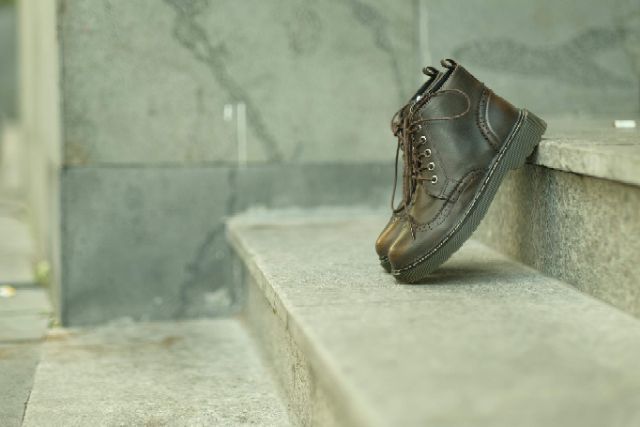 Giày da nữ oxford cao cổ | BigBuy360 - bigbuy360.vn