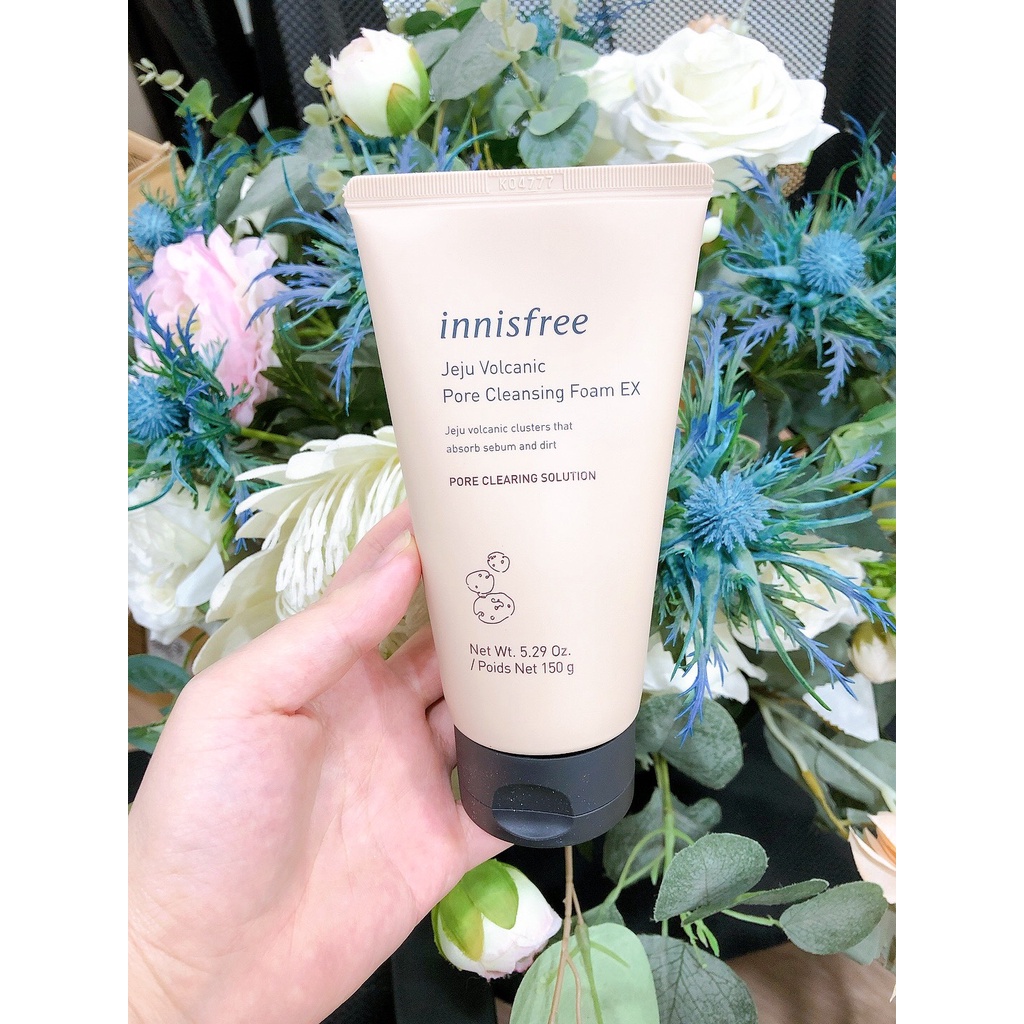 Sữa Rửa Mặt Innisfree Trà Xanh Giúp Làm Sạch, Giảm Mụn Cleansing Foam 150ml