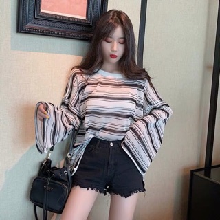 Áo thun kẻ sọc [ order ]
