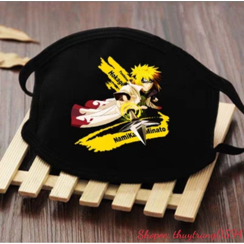 [ Nhiều Mẫu] Khẩu Trang Vải Naruto Uchiha Itachi Cực HOT