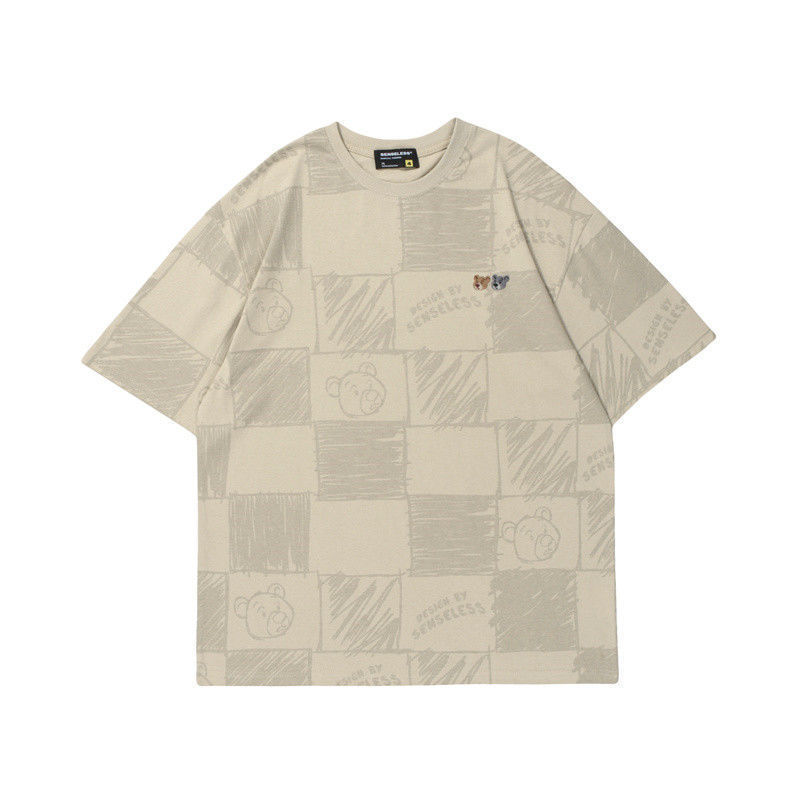 Áo Thun Tay Ngắn Thời Trang Hè 2021 Phong Cách Hàn Quốc Cho Nam