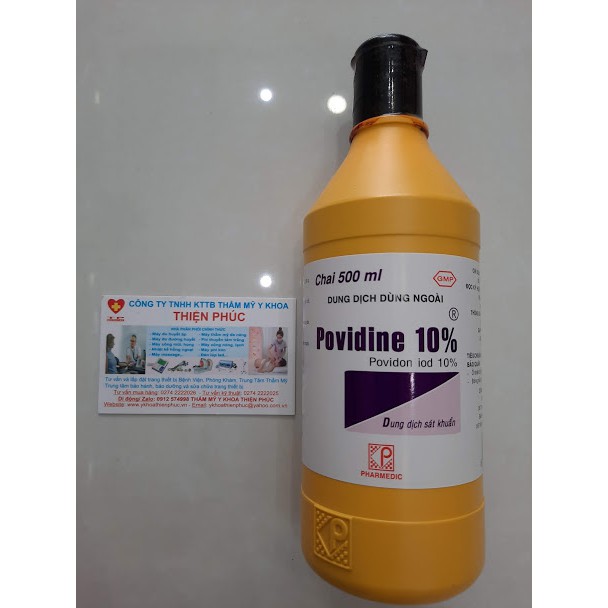 Thuốc sát trùng Povidine 500ml