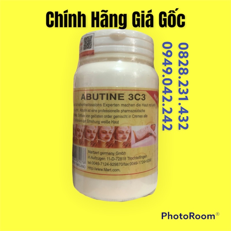 CHÍNH HÃNG Dưỡng Arbutine Hồng/3C3 250g