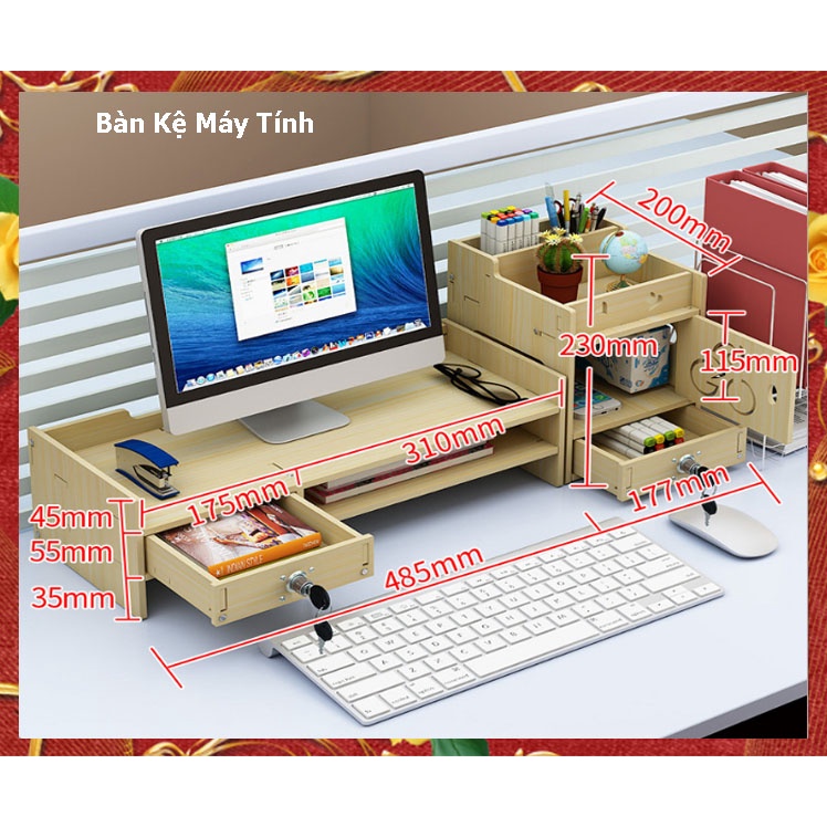Kệ văn phòng - kệ máy tính hàng cao cấp cho các bạn công sở