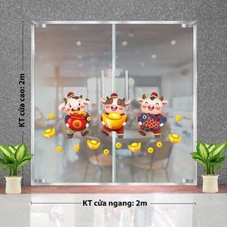 DECAL TRANG TRÍ TẾT 2021 SỐ 113