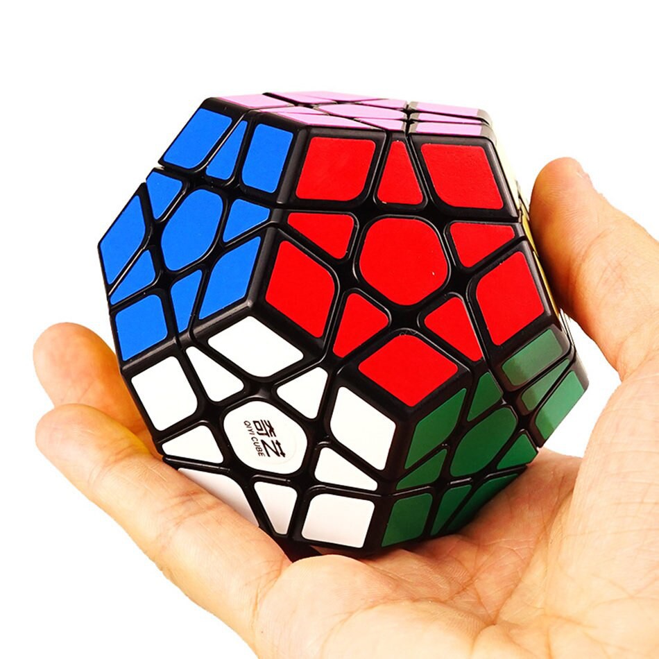 Đồ Chơi Rubik Megaminx Biến Thể 12 Mặt Xoay Trơn