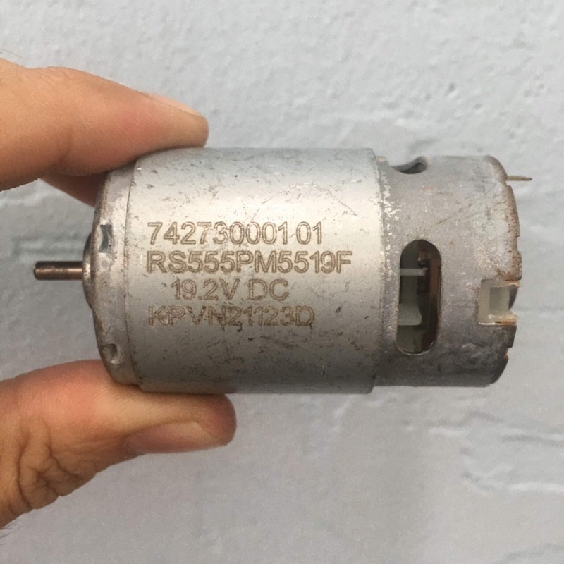 Motor bãi 555 hàng thái máy Ryobi cốt ngắn - loại 19.2VDC bao ah em sài