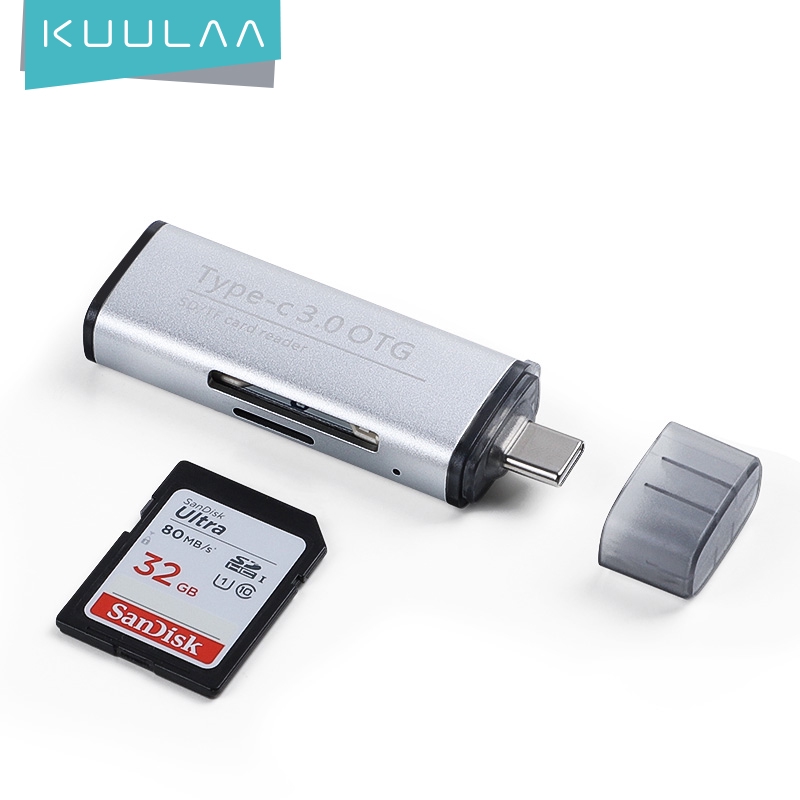 Đầu đọc thẻ nhớ KUULAA đa năng với USB 3.0