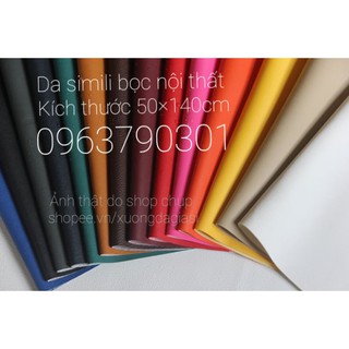 Da simili bọc nội thất, làm đồ handmade giá rẻ