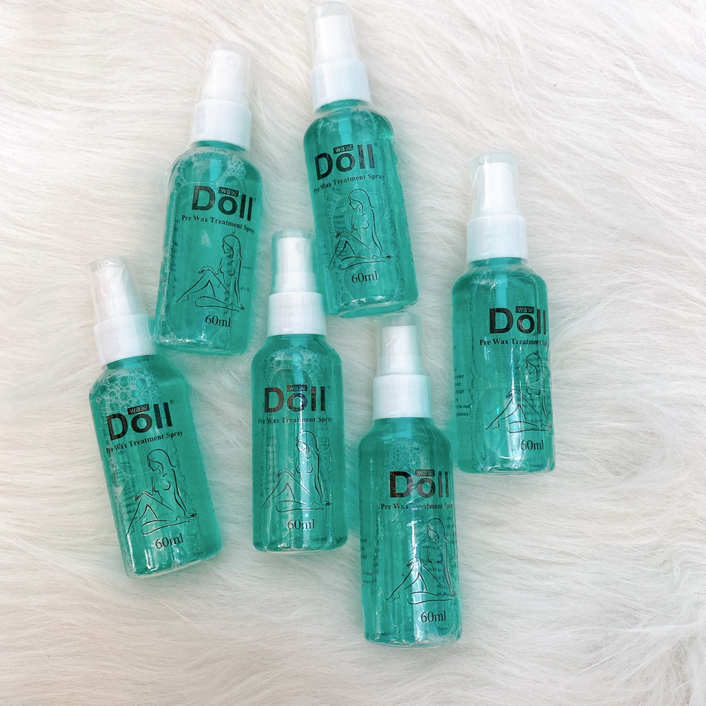 Dung dịch làm sạch , kháng khuẩn da trước khi wax Doll 60ml chính hãng