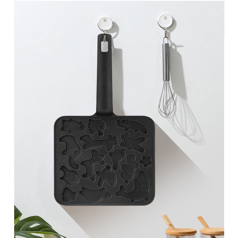 Khuôn Làm Bánh Waffle Chống Dính Trọng Lượng Nhẹ Tiện Dụng