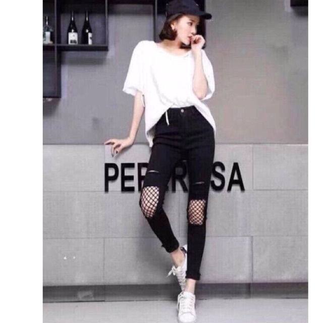 Quần kaki đáp lưới năng động