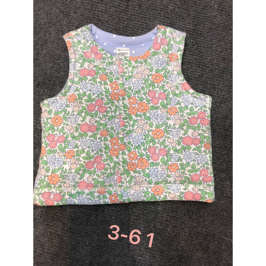 Áo gile Gap trần bông cho bé