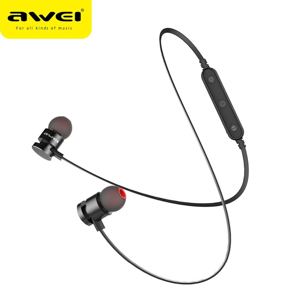 Tai Nghe Bluetooth Thể Thao Awei T11 Có Mic Dành Cho Iphone 11 Samsung Xiaomi Huawei