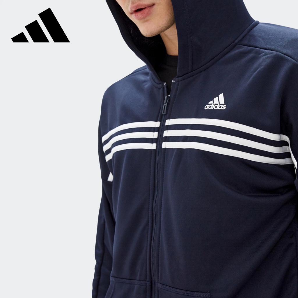 Bộ thể thao nam Adidas, Bộ nỉ Adidas nam, Bộ thể thao mùa đông FS6091 HÀNG CHÍNH HÃNG