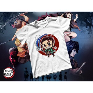Áo thun Cotton Unisex - Anime - Kimetsu no Yaiba - Tanjiro thủy tức thức thứ 2