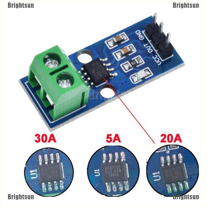 Mô Đun Cảm Biến Dòng Điện Acs712 5a 20a 30a Cho Arduino