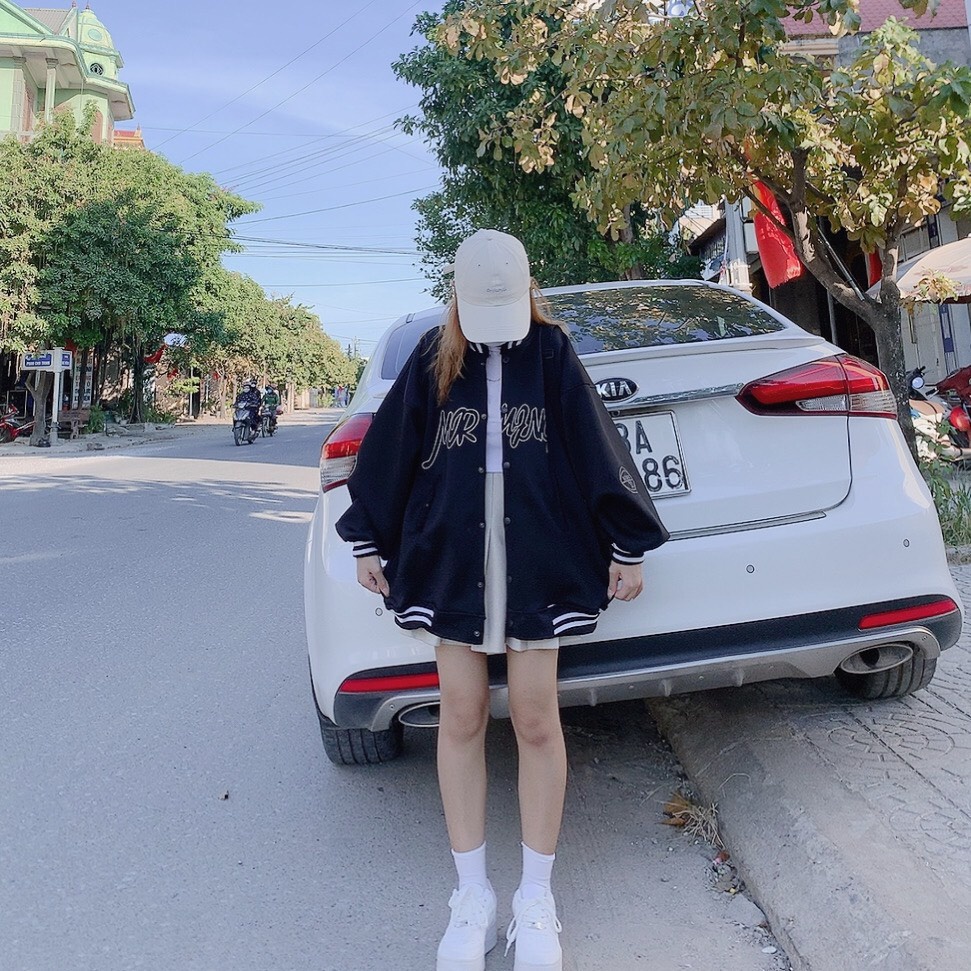 [ ẢNH THẬT ] ÁO KHOÁC BOMBER UNISEX FORM RỘNG NAM/NỮ (ẢNH THẬT Ở CUỐI) | BigBuy360 - bigbuy360.vn