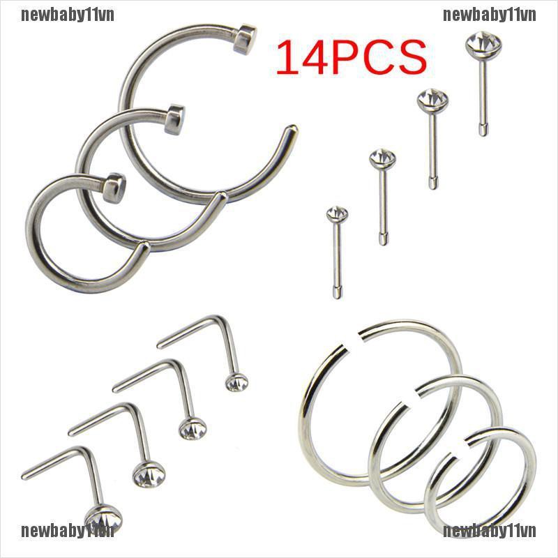 Bộ 14 Mũi Thép Không Gỉ Bao Gồm Mũi