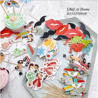 Que/Topper cắm bánh sinh nhật
