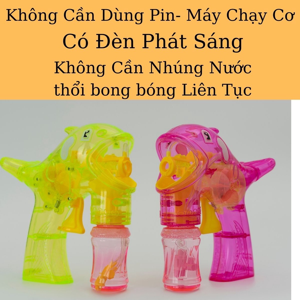 Súng bắn bong bóng Xà phòng cho bé 32,36,10,8, 23 nòng Cá heo trẻ em vui chơi vận động thỏa thích kèm pin và nước tạo BB