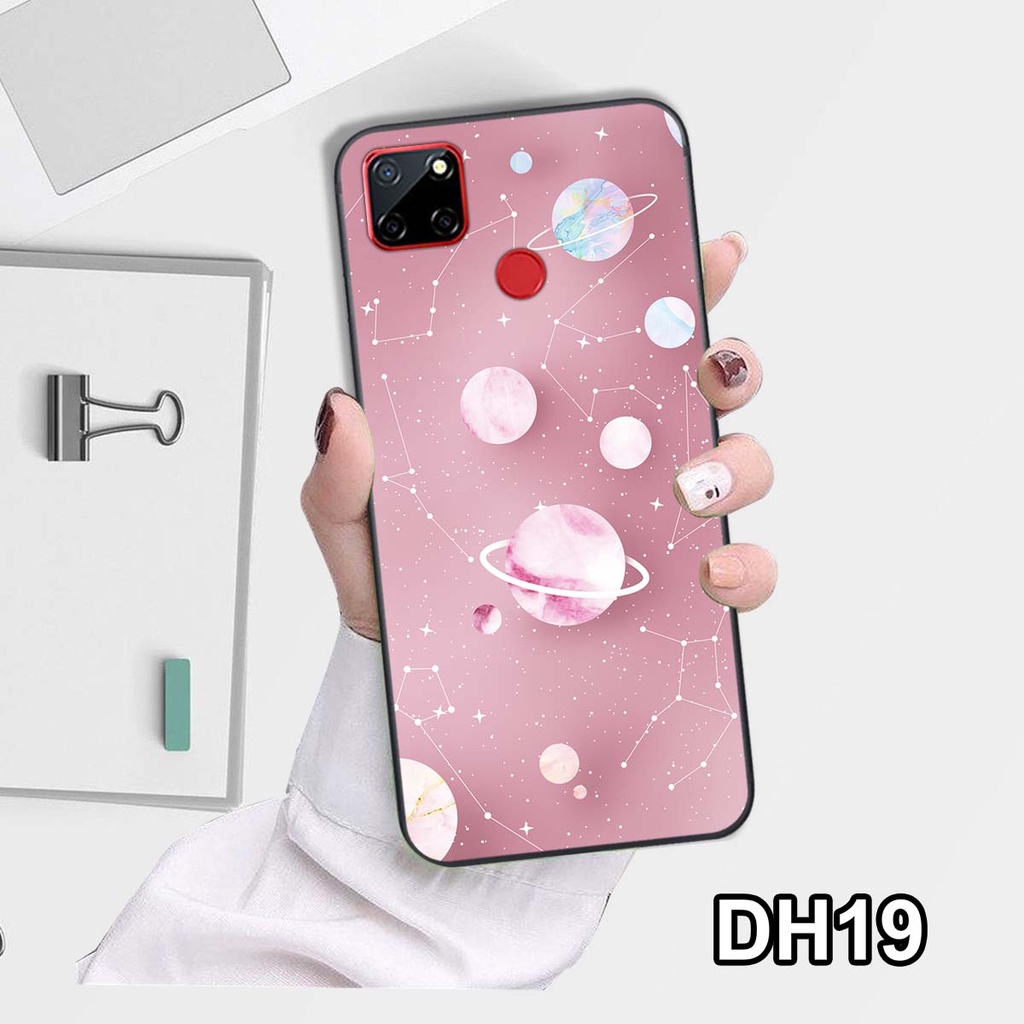 Ốp lưng Oppo REALME C12 in hình hoa xinh xắn, hiện đại , thời trang ,phong cách
