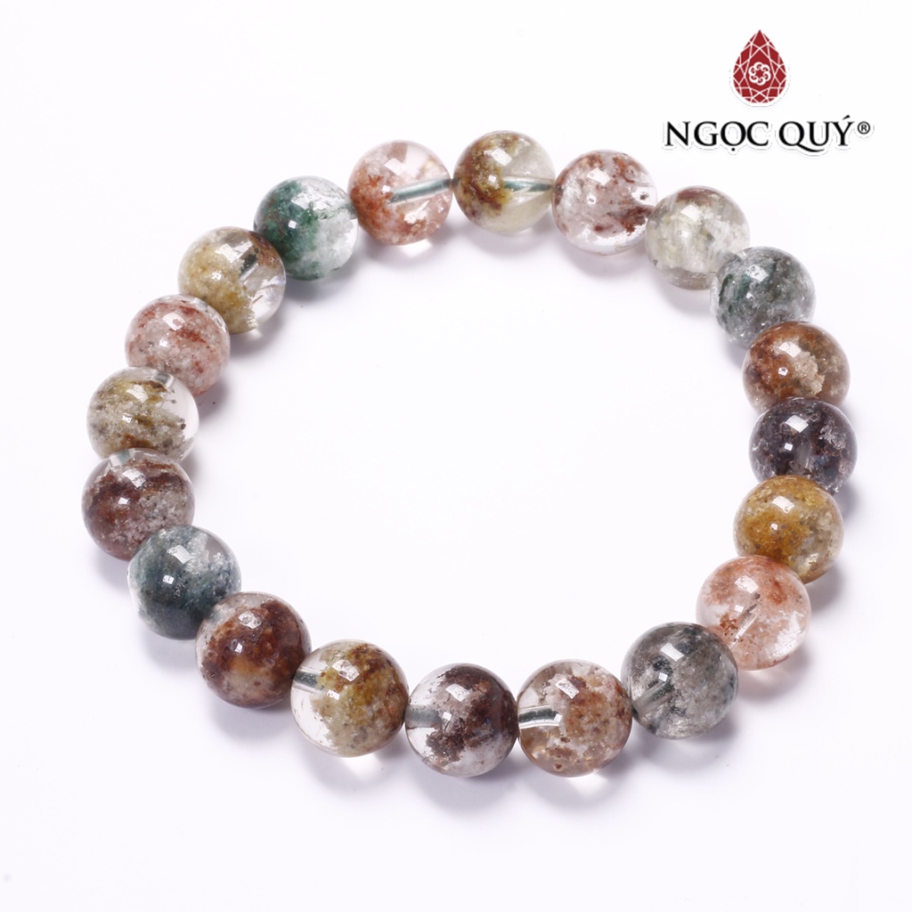 Vòng tay đá TA ưu linh đa sắc - Ngọc Quý