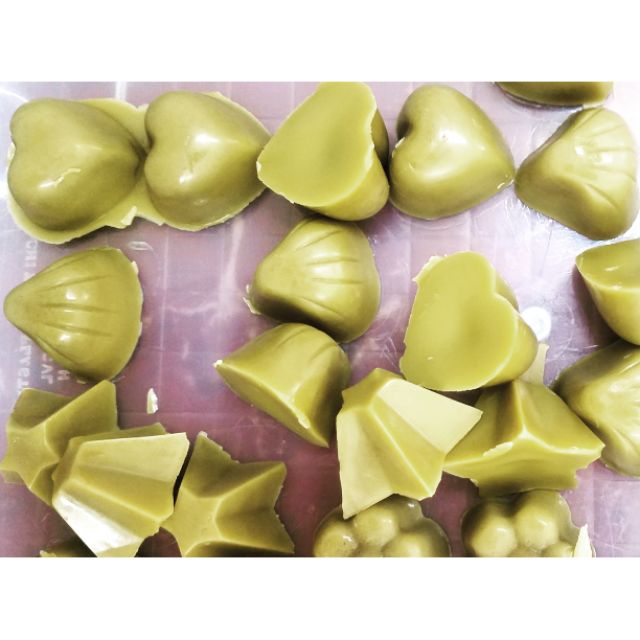 Phôi son trà xanh dưỡng- handmade