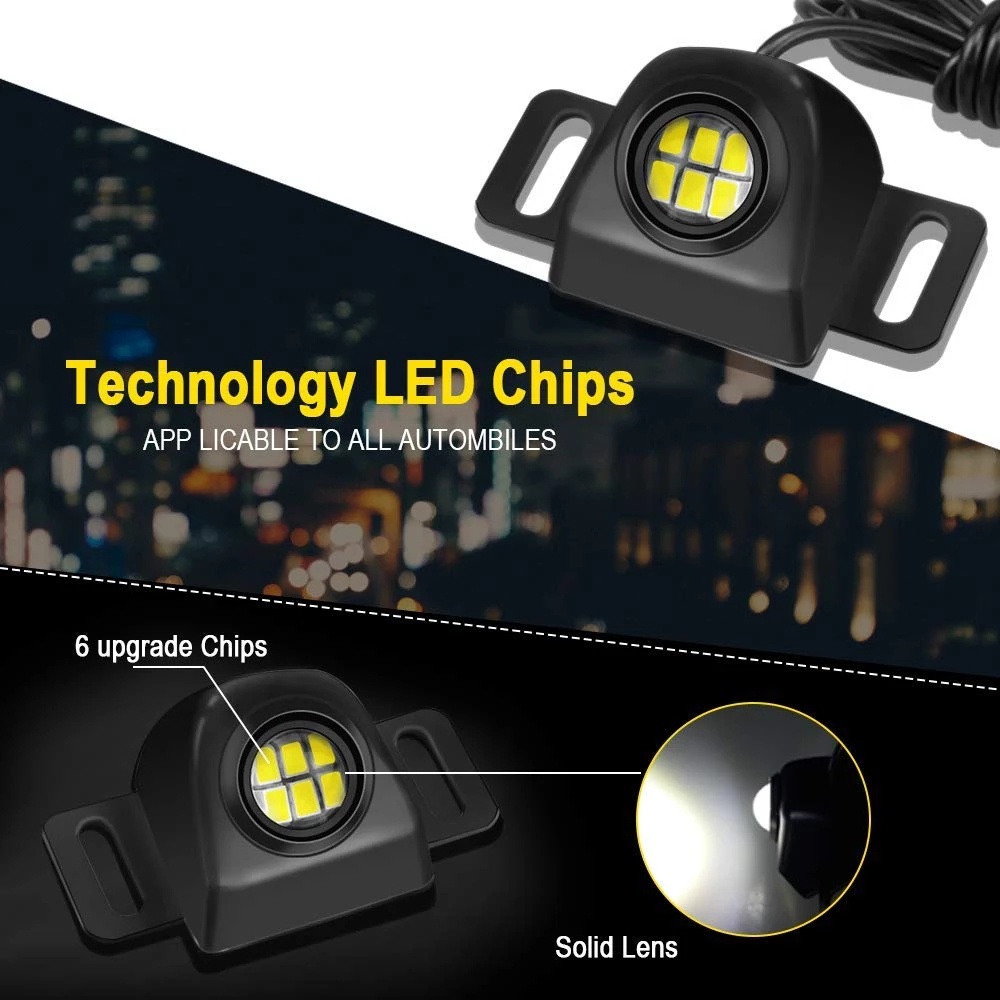 Đèn LED Cảnh Báo Độ Sáng Cao Chuyên Dụng Cho Xe Hơi / Xe Máy