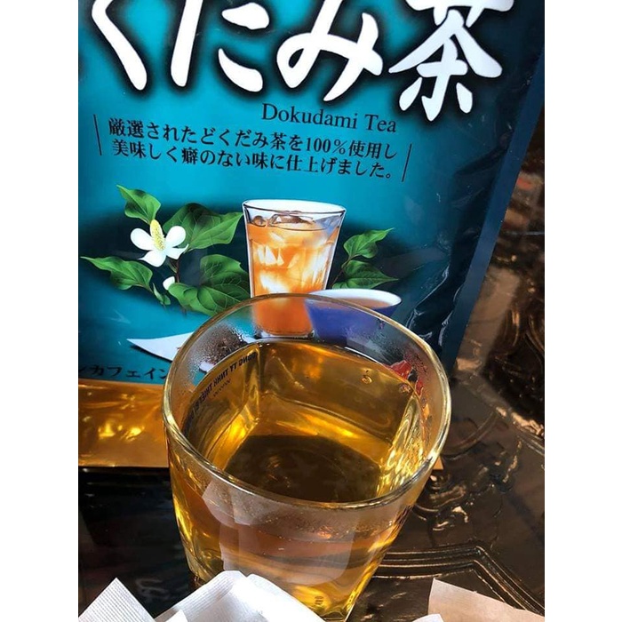Trà diếp cá Dokudami Tea 60 túi lọc Orihiro Nhật Bản - Hàng chính hãng
