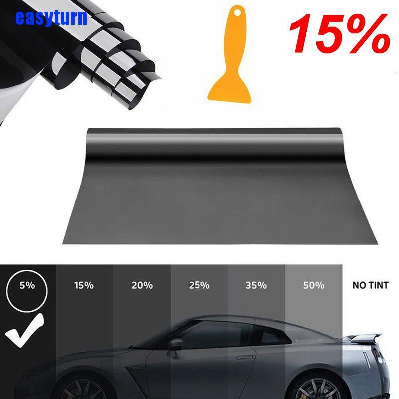 Tấm phim dán kính cửa sổ xe hơi 5%-50% VLT chuyên dụng