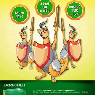 Men Vi Sinh Lactomin plus: Bé Ăn khỏe - Hấp Thu Tồt ( Hộp 30 gói