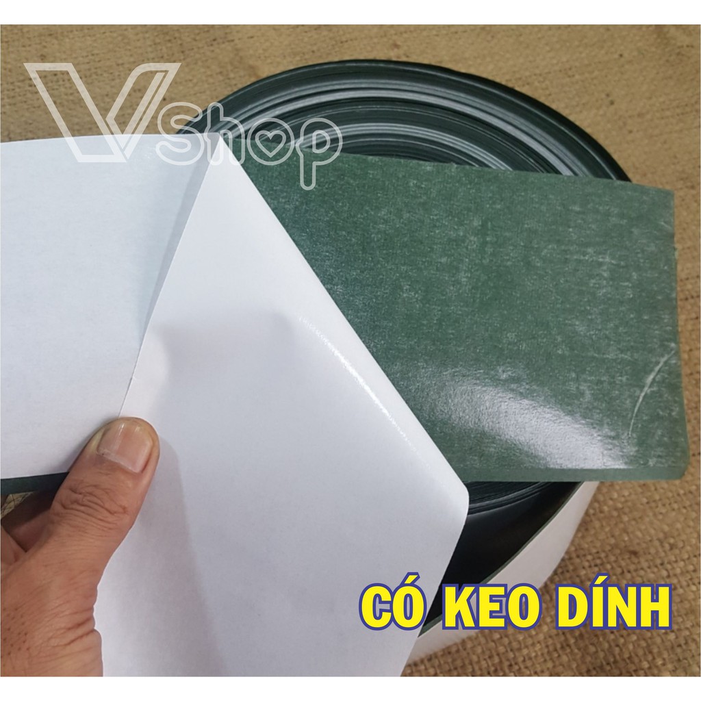 Giấy men cách điện, có keo dính, đóng pin 18650. Bản 12cm. Cuộn 5 mét