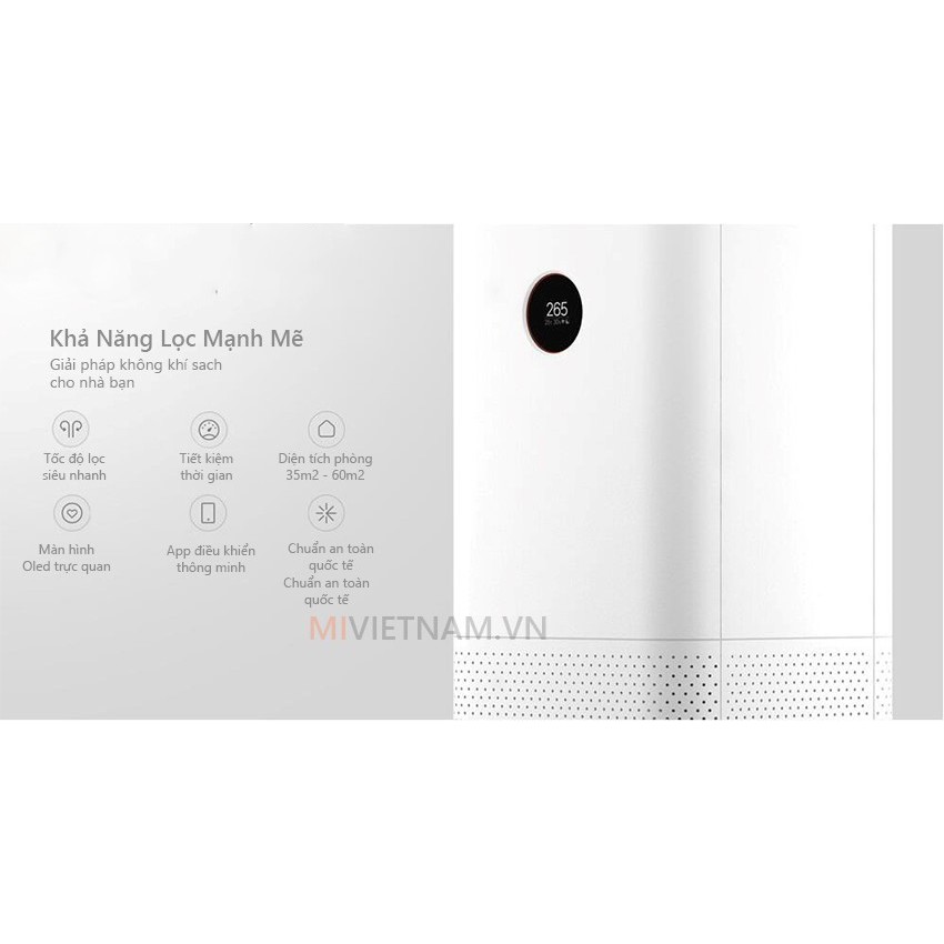 Máy lọc không khí Xiaomi Purifier Air Pro quốc tế