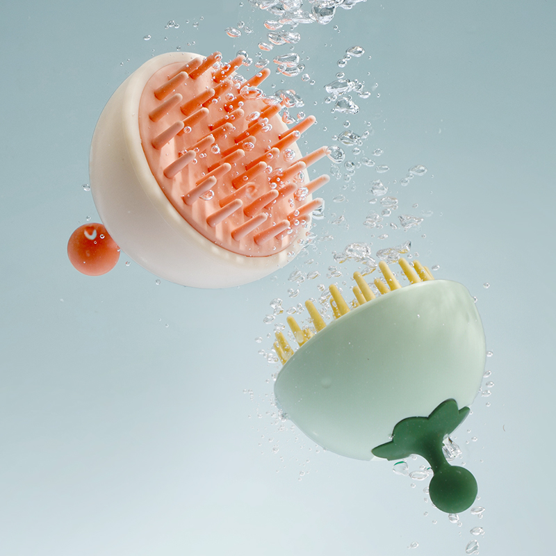 [HÀNG CÓ SẴN] Lược gội đầu silicon an toàn cho cả trẻ nhỏ và người lớn