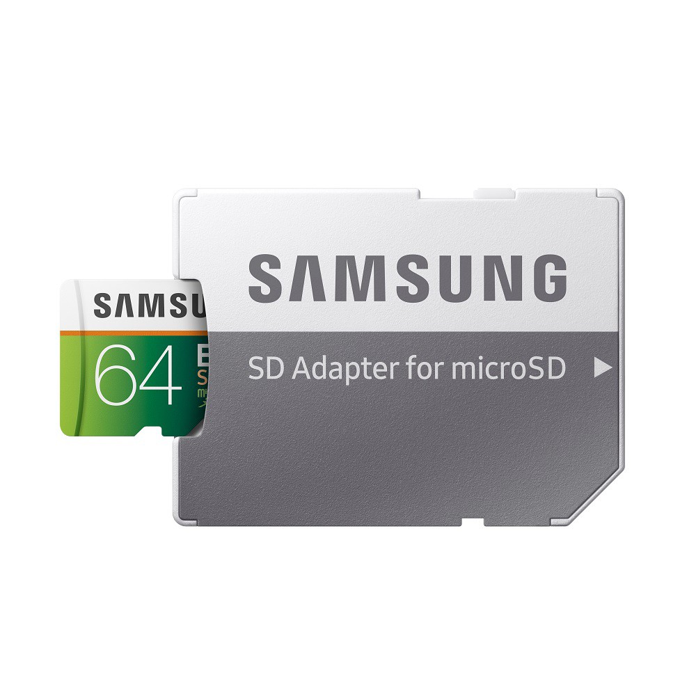 Thẻ nhớ MicroSDXC Samsung Evo Select 64GB U3 4K 100MB/s kèm Adapter (Xanh) - Nhất Tín Computer