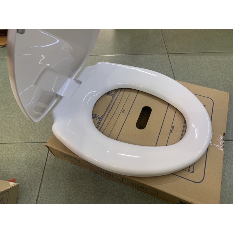 👍Nắp Nhựa Đóng êm Cho Bàn Cầu INAX C-117, C-108, viglacra VI66, VI77