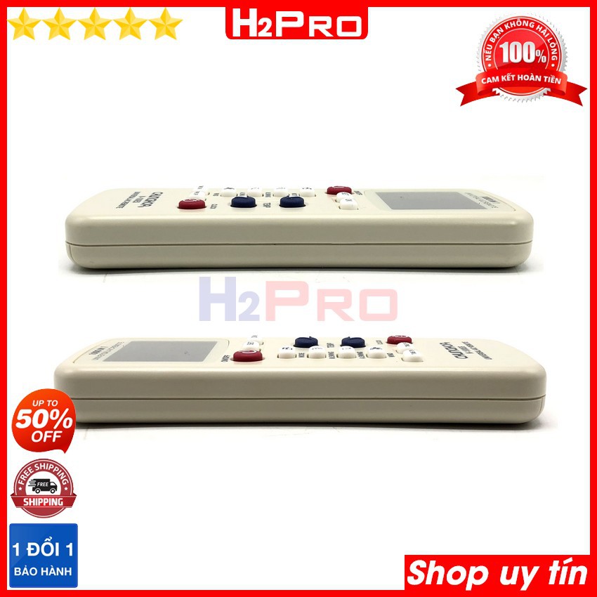 Điều khiển điều hòa đa năng CHUNGHOP K-100ES H2Pro 1000 trong 1 cao cấp,remote cho máy lạnh điều hòa (tặng đôi pin 10K)