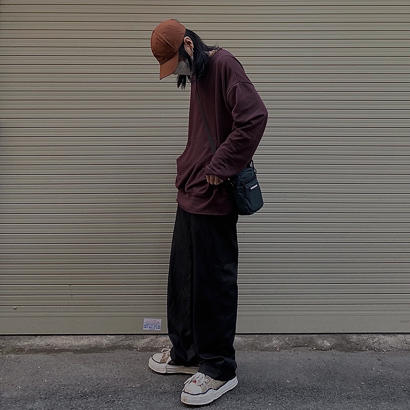 MAHU - ÁO SWEATER NỈ TAY DÀI CABO | BigBuy360 - bigbuy360.vn