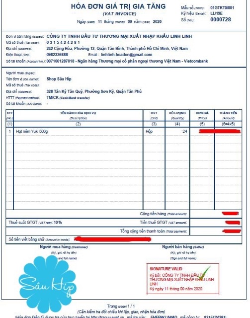 HẠT NÊM YOUKI - NHẬT BẢN 520 Gg