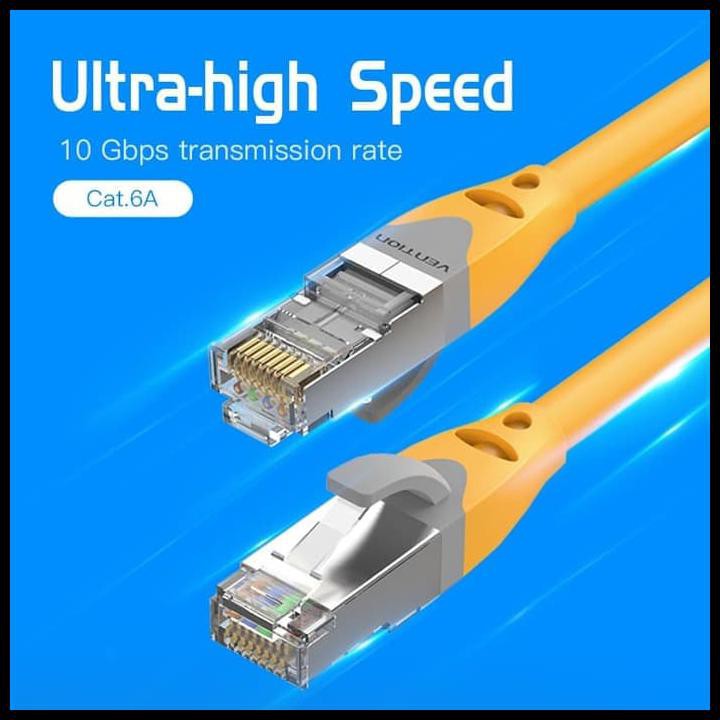 Vention Dây Cáp Ethernet Ibh 20m Cat6A Cat6 Lan Ethernet Rj45 Gigabit Sstp Sftp Kka201