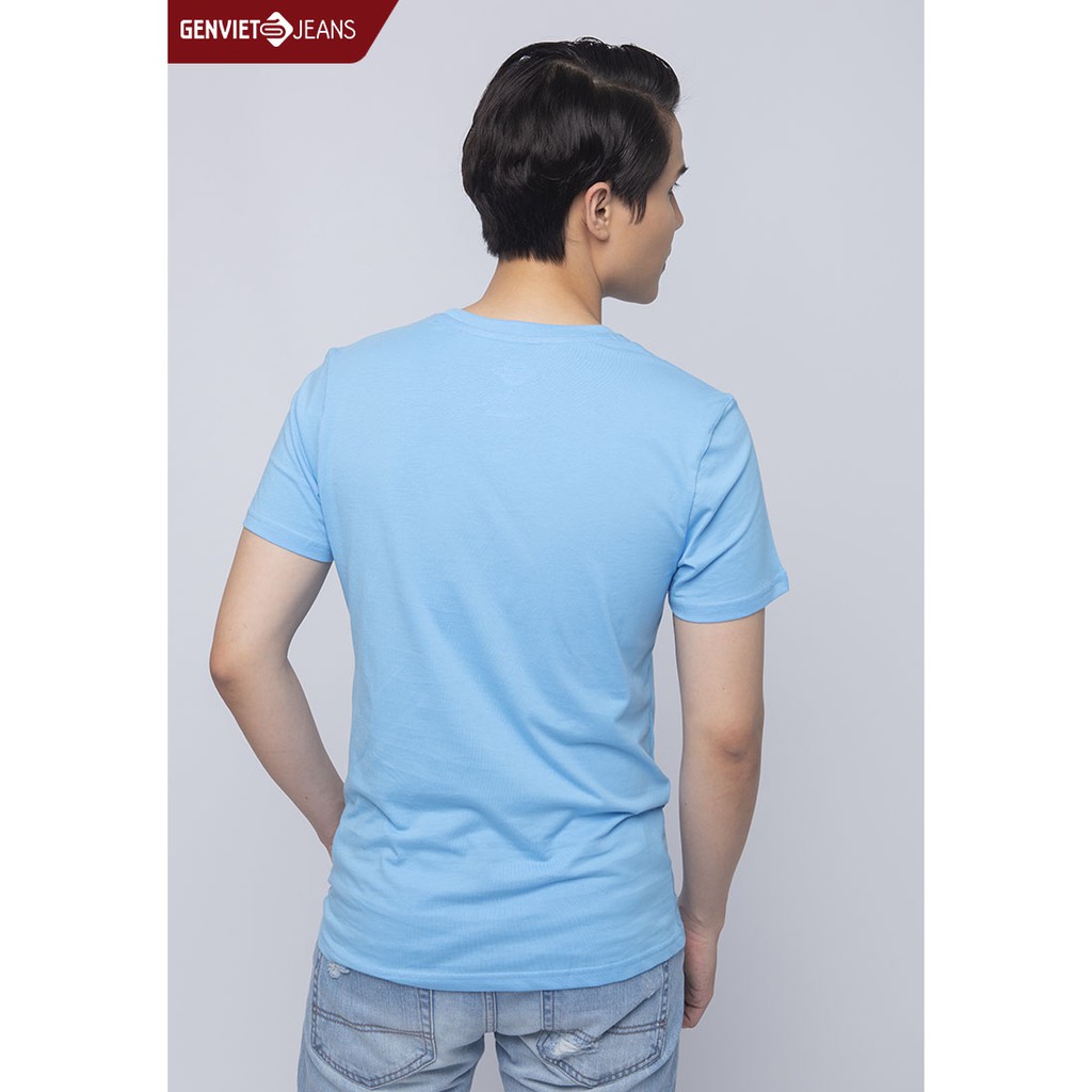 Áo Thun Cộc Tay Nam T4321T1182 GENVIET