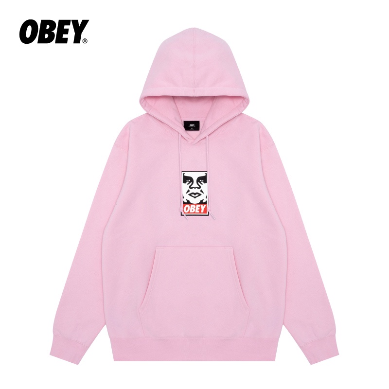 Obey Áo Hoodie In Chữ Nhiều Màu Cá Tính Cho Nam