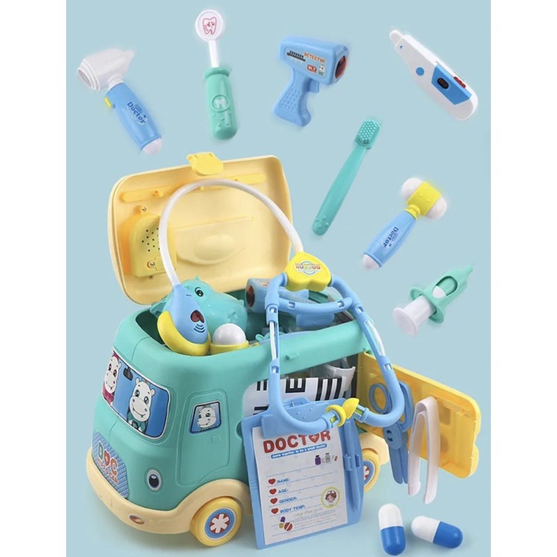 Bộ đồ chơi bác sĩ cho bé nhựa cao cấp-Shop JamesBond Kids