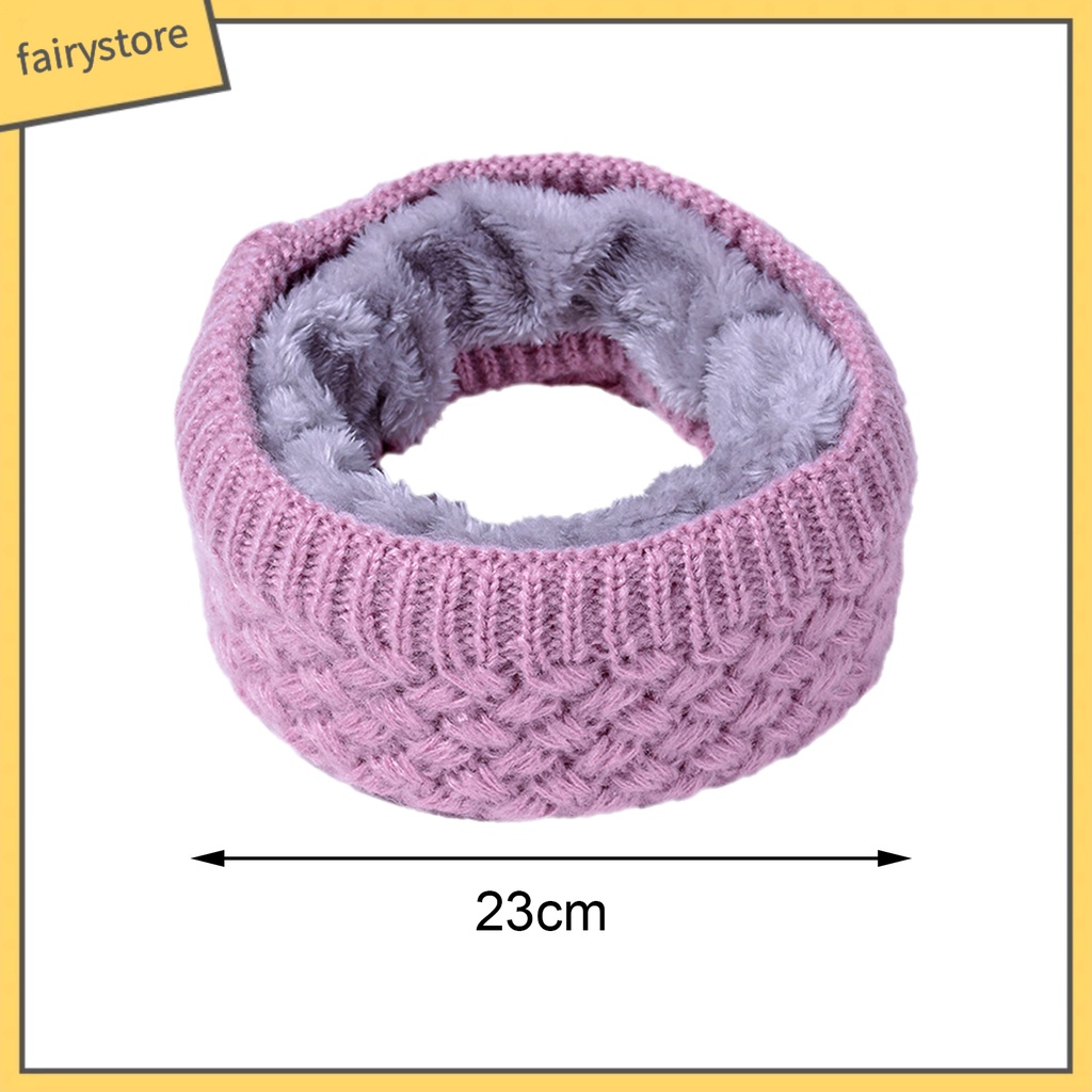 Khăn choàng cổ vải nỉ hình tròn dày dặn giữ ấm chống biến dạng