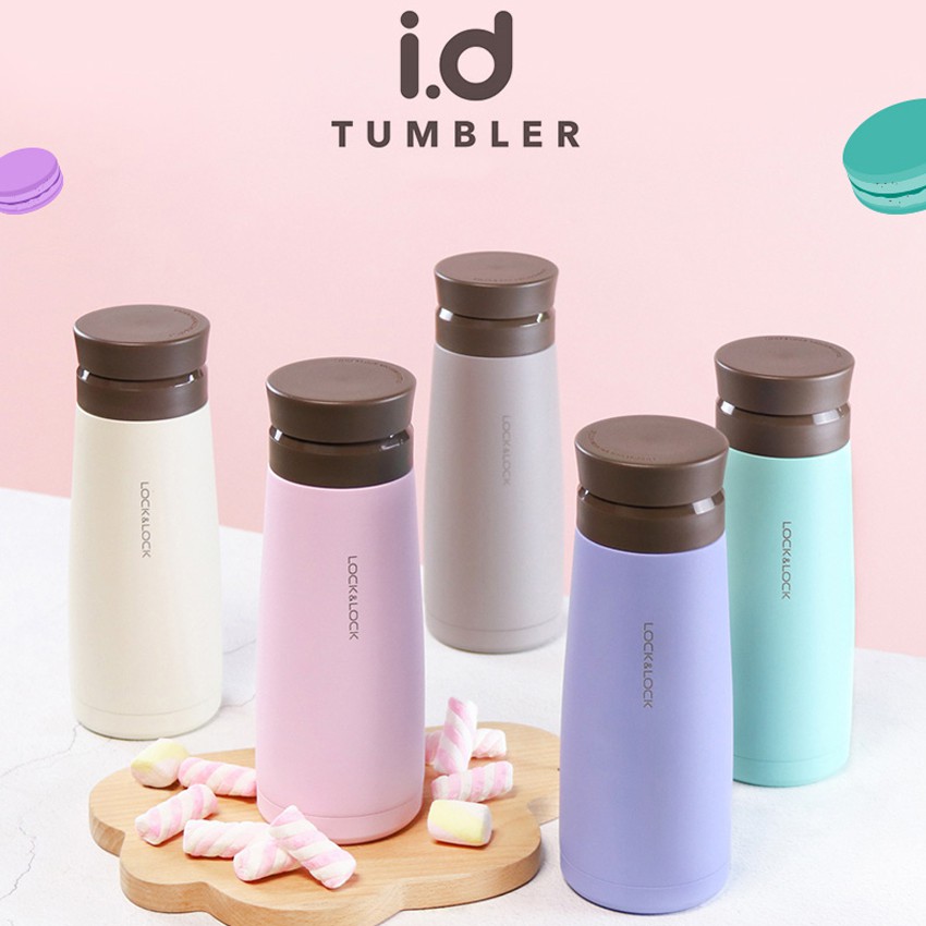 Bình Giữ Nhiệt I.D Tumbler Bằng Thép Không Gỉ Lock&amp;Lock LHC4230 450ml