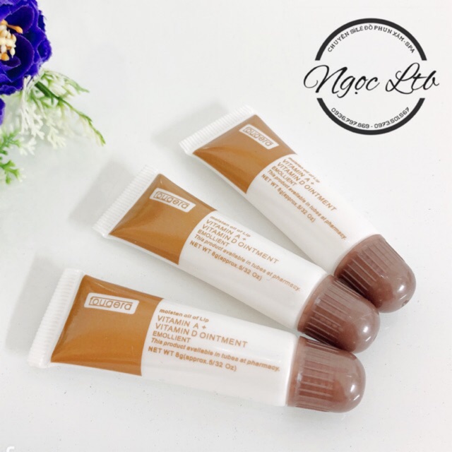 Dưỡng môi sau xăm vitamin A+D ( 10 tuýp)